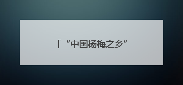“中国杨梅之乡”湖南靖州传统与新引品种共绽“梅”好