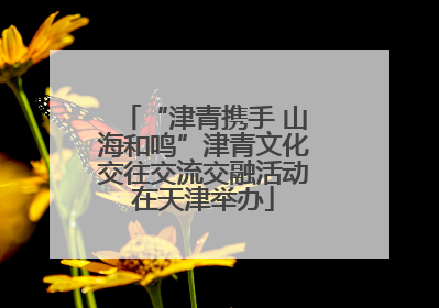“津青携手 山海和鸣”津青文化交往交流交融活动在天津举办