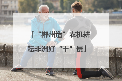 “郴州造”农机耕耘非洲好“丰”景