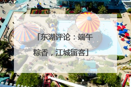 东湖评论：端午粽香，江城留客