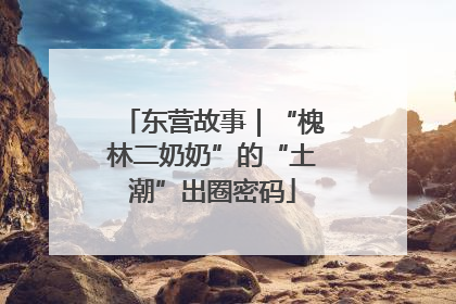 东营故事｜“槐林二奶奶”的“土潮”出圈密码