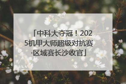 中科大夺冠！2025机甲大师超级对抗赛·区域赛长沙收官