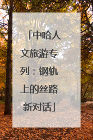 中哈人文旅游专列：钢轨上的丝路新对话