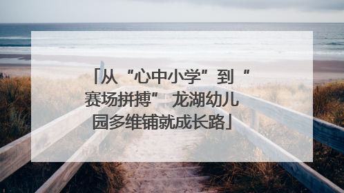 从“心中小学”到“赛场拼搏” 龙湖幼儿园多维铺就成长路