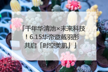 千年华清池×未来科技！6.15华帝邀戴羽彤共启「时空美肌」