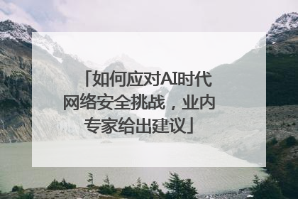 如何应对AI时代网络安全挑战，业内专家给出建议