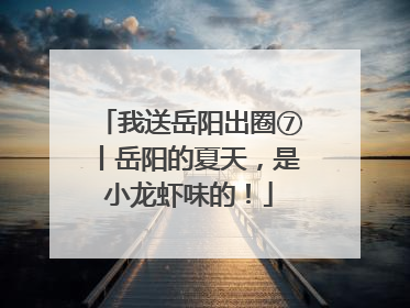 我送岳阳出圈⑦丨岳阳的夏天，是小龙虾味的！