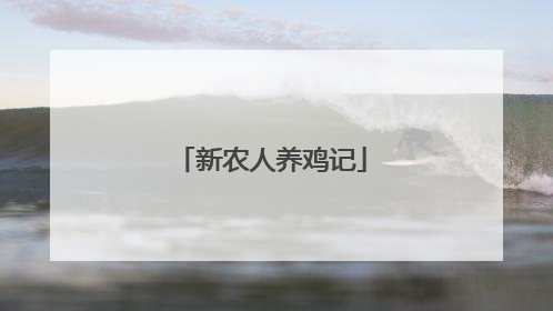 新农人养鸡记