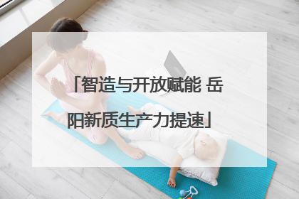 智造与开放赋能 岳阳新质生产力提速