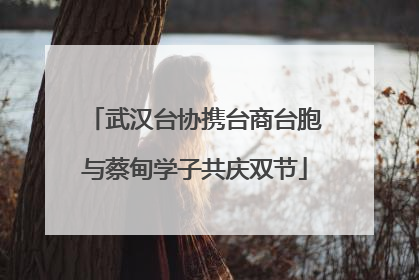 武汉台协携台商台胞与蔡甸学子共庆双节