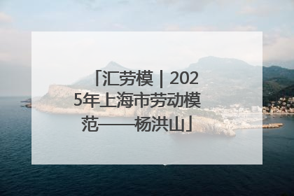 汇劳模｜2025年上海市劳动模范——杨洪山