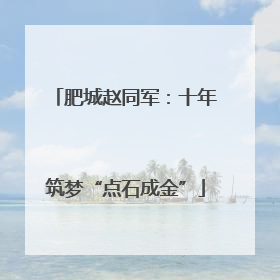 肥城赵同军：十年筑梦“点石成金”