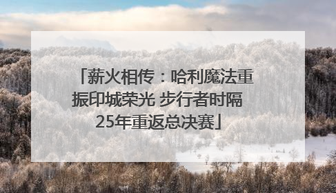 薪火相传：哈利魔法重振印城荣光 步行者时隔25年重返总决赛