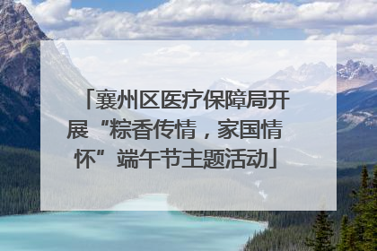 襄州区医疗保障局开展“粽香传情，家国情怀”端午节主题活动