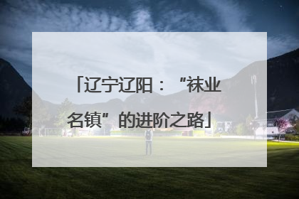 辽宁辽阳：“袜业名镇”的进阶之路