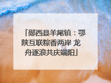 郧西县羊尾镇：鄂陕互联粽香两岸 龙舟逐浪共庆端阳