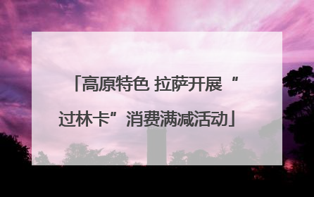 高原特色 拉萨开展“过林卡”消费满减活动
