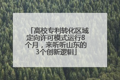 高校专利转化区域定向许可模式运行8个月，来听听山东的3个创新逻辑