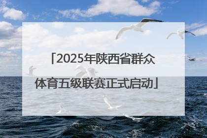 2025年陕西省群众体育五级联赛正式启动